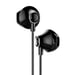 Baseus NGH06-01 auricular y casco Auriculares Alámbrico Dentro de oído Llamadas/Música Negro