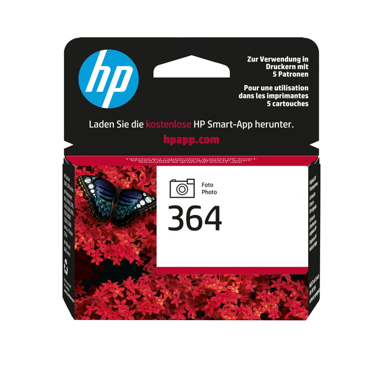 HP 364 3 ml photo original blister cartouche d'encre photo pour Deskjet 35XX Photosmart 55XX 55XX B111 65XX 7510 C311 7520 Wireless B110 Neuf - vue 1