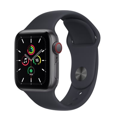 Apple Watch SE OLED 40 mm Digital 324 x 394 Pixeles Pantalla táctil 4G Gris Wifi GPS (satélite)