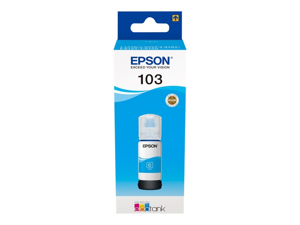 EPSON 4LB 103 EcoTank Cyan ink bottle local - Neuf