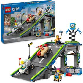 LEGO® City - Zéro limite : rampe pour bolides de course - 60460 - Neuf