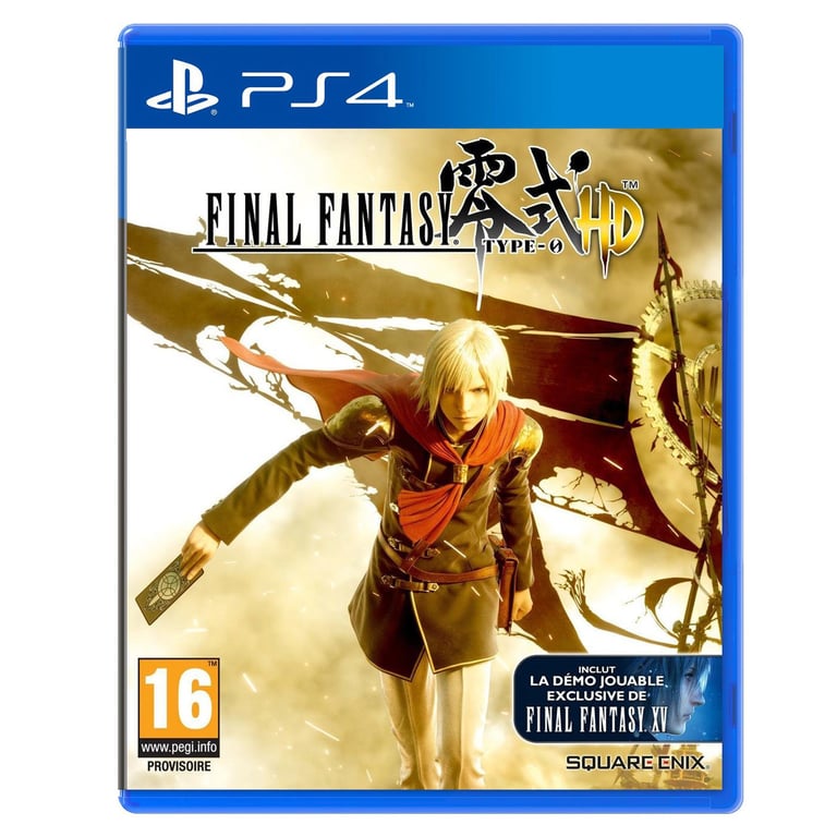 BANDAI NAMCO Entertainment Final Fantasy Type-0 HD, PS4 Standard Anglais, Français PlayStation 4 - Neuf