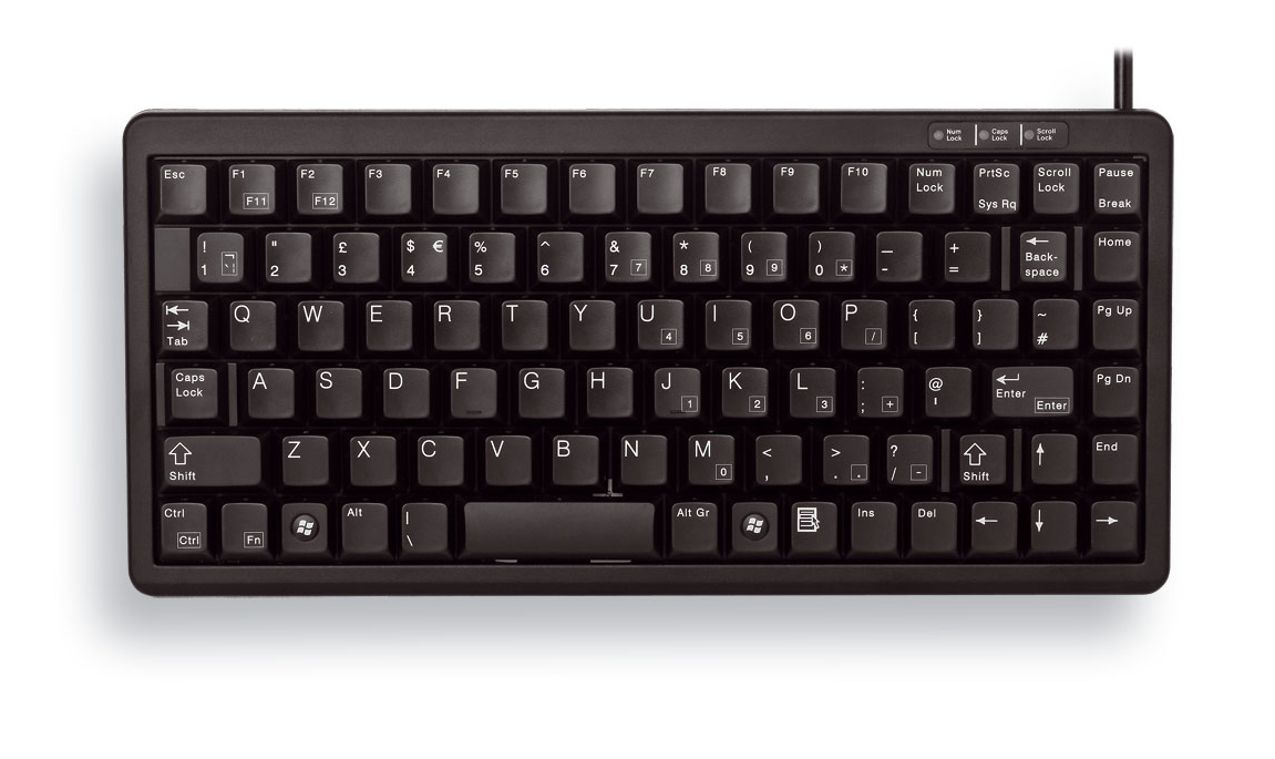 CHERRY G84 4100 clavier Universel USB + PS2 QWERTY Anglais britannique Neuf