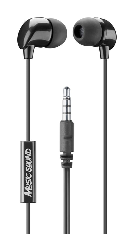 Music Sound Color In Ear Jack 3.5 Écouteurs intra auriculaires: ils sont ergonomiques et offrent une isolation passive du bruit garantissant ainsi des basses puissantes et une qualité sonore immersive Neuf