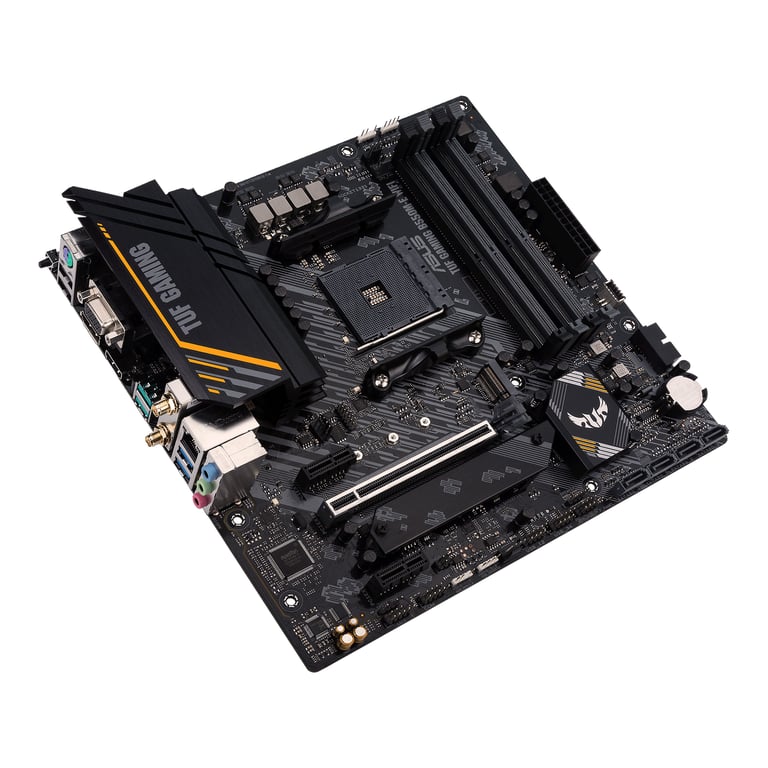 ASUS TUF GAMING B550M E WIFI AMD B550 Emplacement AM4 micro ATX Neuf - vue 2