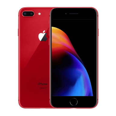iPhone 8 Plus 64 GB reparado, Rojo SIN LOGOTIPO, desbloqueado