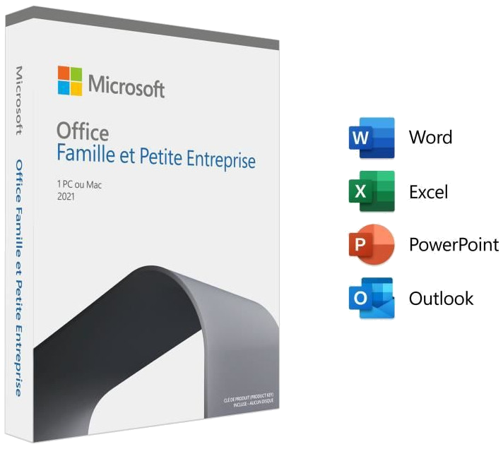Microsoft Office Famille & Entreprise 2021 - Achat définitif