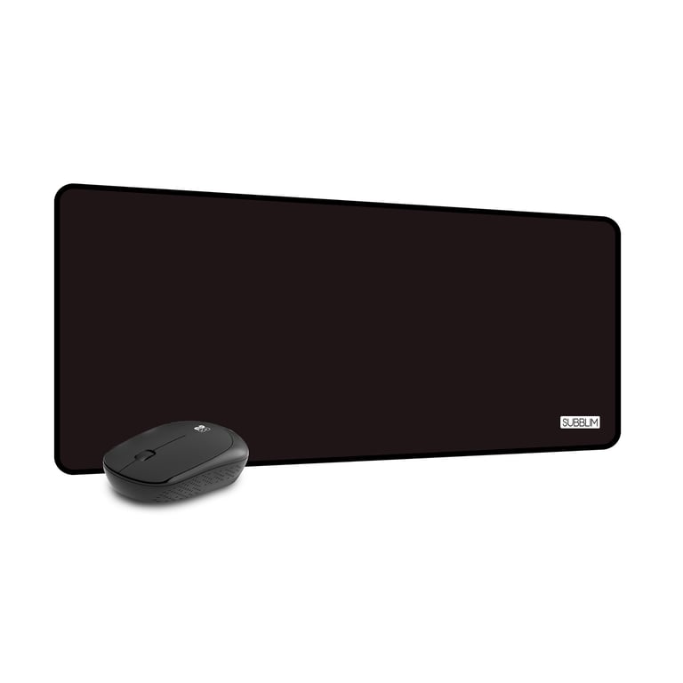 Tapis SUBBLIM SUBMP-03HP001 – Antidérapant, Surface Souple, Noir