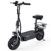 Scooter Eléctrico F3 | Motor 1000W | Batería 48V 13Ah | Neumáticos de 10 Pulgadas| Velocidad Máx 45 km/h | Autonomía 55-60 km | Gris