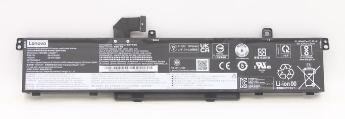 93.5Wh Internal Lithium-Ion - battery for laptops - Warranty: 3M