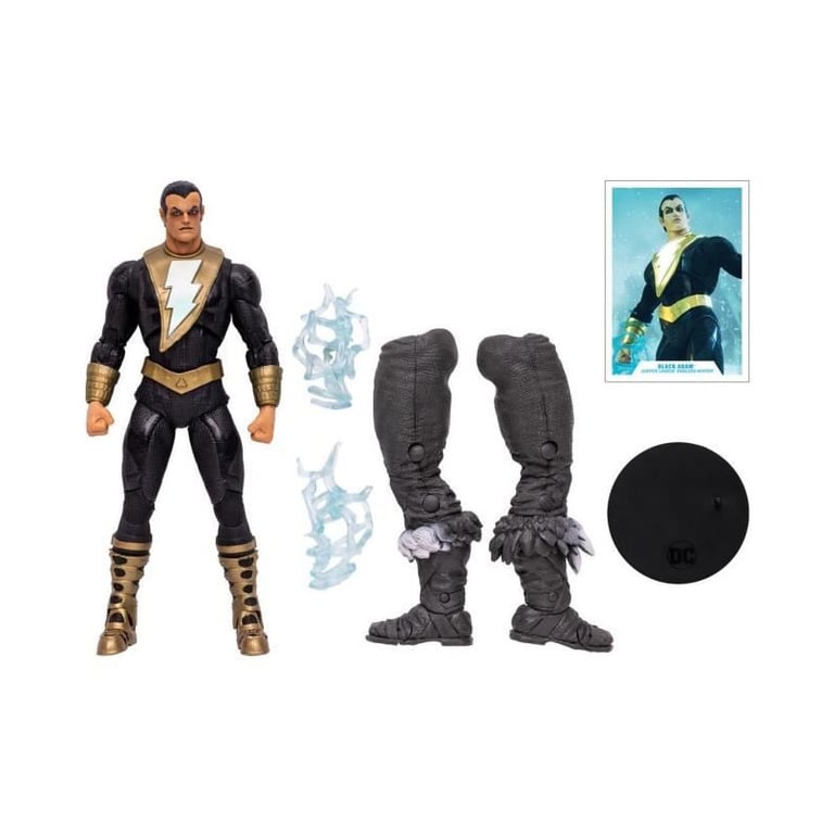 Figurine McFarlane BANDAI DC Multiverse - DC Build A Figure - Black Adam (Endless Winter) - 17 cm - Neuf