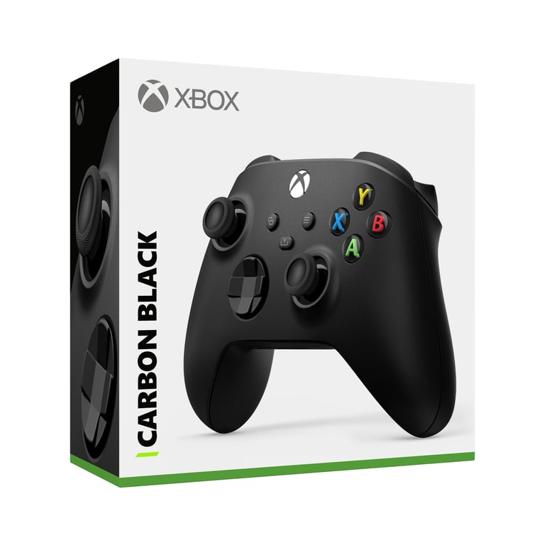 Microsoft Xbox Wireless Controller Black Negro Bluetooth/USB Gamepad  Analógico/Digital Xbox One, Xbox One S, Xbox One X - Microsoft