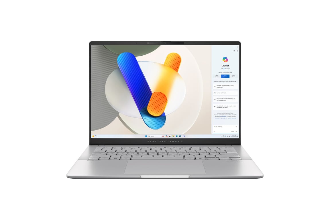 Vivobook S 14 OLED, AMD, 512Go, 16Go, Cool Silver - AZERTY - Excellent état Comme neuf - Asus reconditionné disponible sur Pixmania