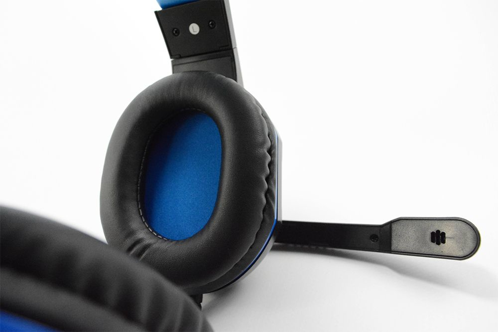 Steelplay HP41 Casque Avec fil Arceau Jouer Noir, Bleu