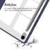 imoshion Coque tablette rigide Trifold pour Samsung Galaxy Tab S9 11.0 pouces / Tab S10 FE / S9 FE 10.9 pouces - Bleu foncé