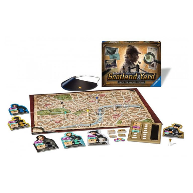 Jeu d'enquête Scotland Yard avec Sherlock Holmes : Poursuite de Moriarty - Neuf