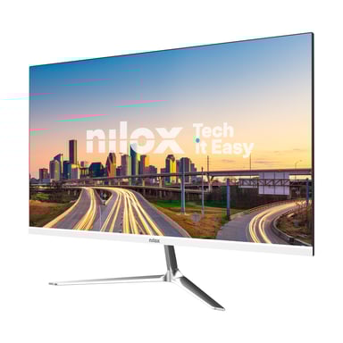 Nilox NXM24FHD1201W écran plat de PC 60,5 cm (23.8'') 1920 x 1080 pixels Full HD LED Blanc
