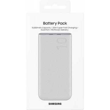 Powerbank 10000mAh 1 port USB C 25W PD Beige Samsung
