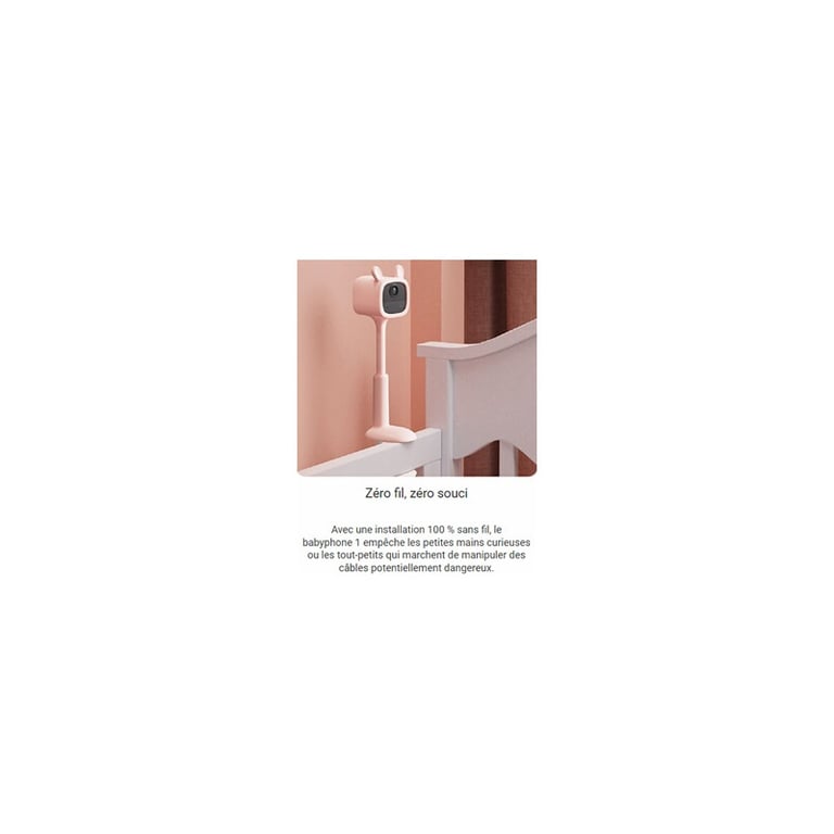 Babyphone Ezviz CS BM1 R100 2D2WF Ra - vue 3