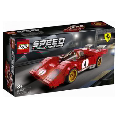 LEGO® Speed Champions 1970 Ferrari 512 M - Juego de construcción icónico