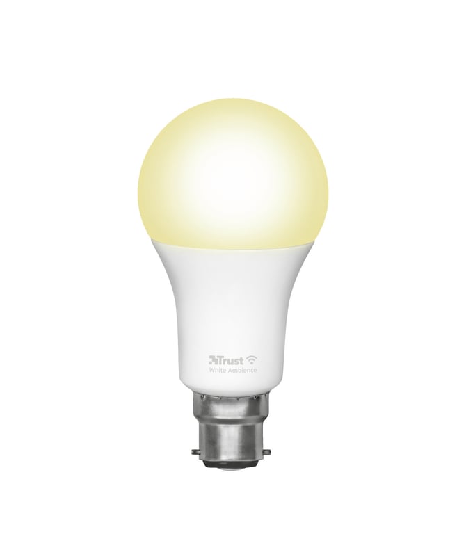 Trust Wifi Cct B22 71299 02 Ampoule Connectée Compatible Avec Alexa Et Google Home Ampoule Dimmable Sans Hub 2.4ghz Lampe Led Ampoule Wifi Lumière Chaude À Froide ¿ Lot De 2 - vue 2