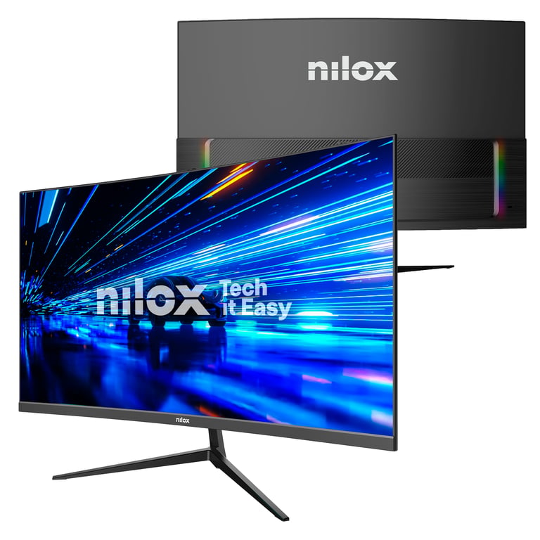 Nilox MONITOR 27 CURVO 240HZ VA HDMI Y DP écran plat de PC 68 6 cm 27 1920 x 1080 pixels Full HD LCD Neuf - vue 3