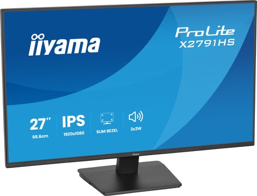 iiyama ProLite X2791HS-B1 écran plat de PC 68,6 cm (27'') 1920 x 1080 pixels Full HD LED Noir