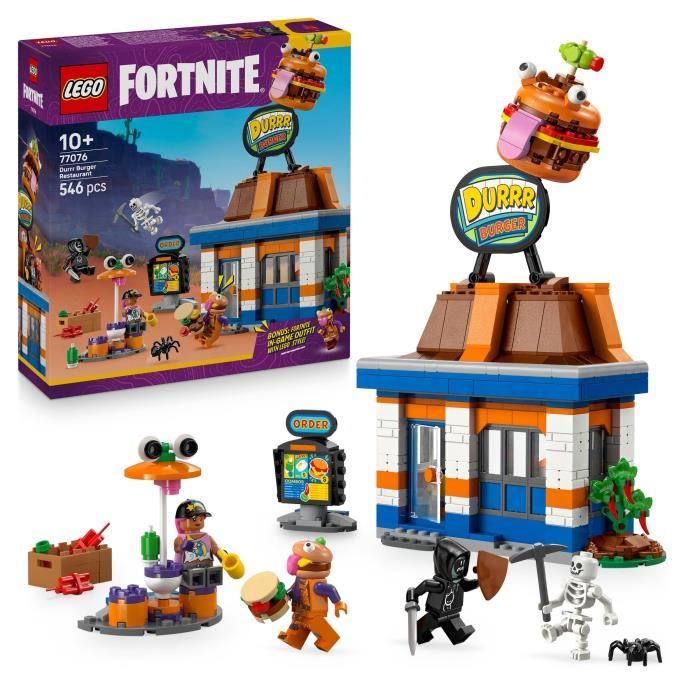 LEGO Fortnite 77076 Le Restaurant Durrr Burger - vue 2