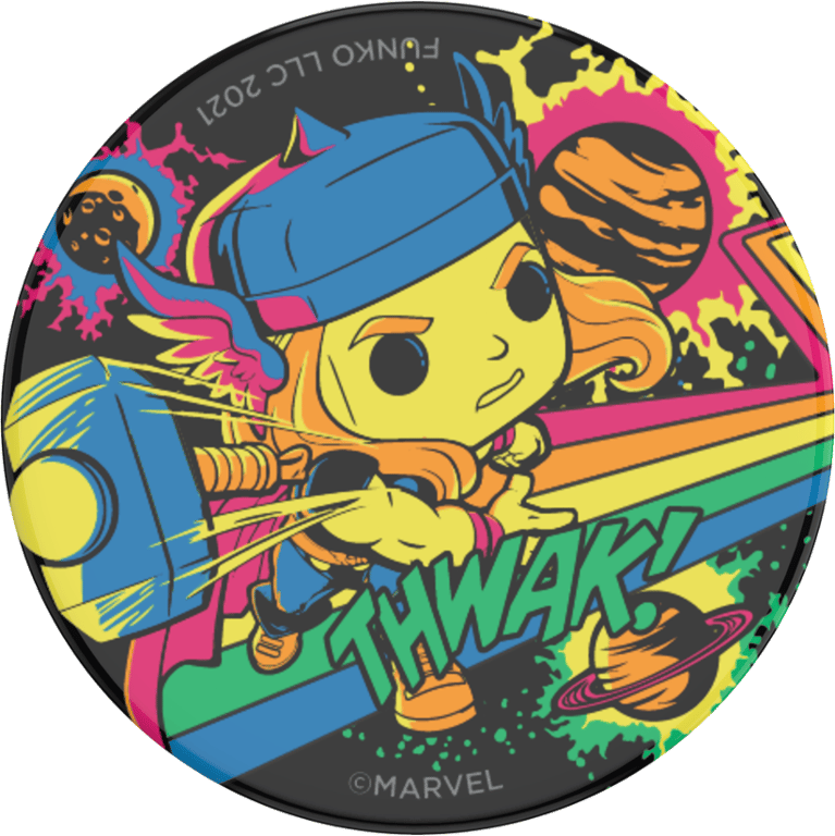 PopSockets Grip THOR FUNKO colourful