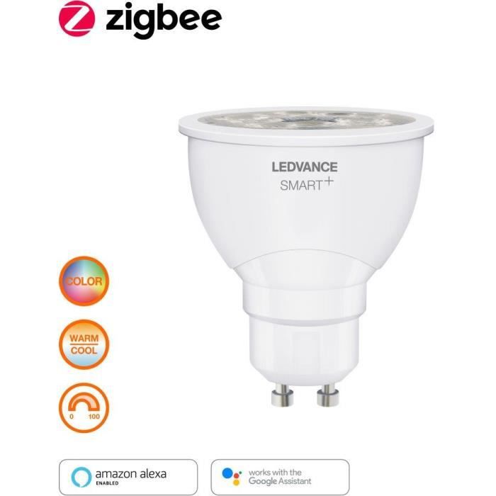 LEDVANCE Ampoule SMART+ ZigBee SPOT 50W GU10 COULEUR CHANGEANTE - Ledvance