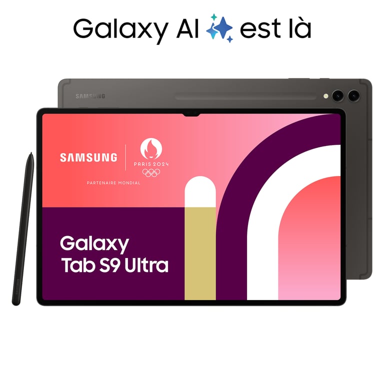 Galaxy Tab S9 Ultra Wifi 14.6  Snapdragon 256 Go 12 Go Android 13, Graphite - Neuf