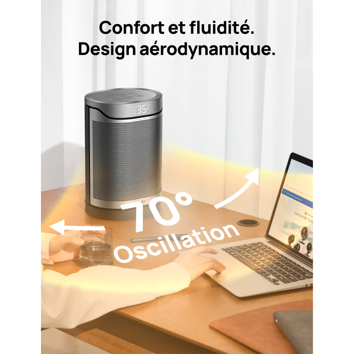 Chauffage dappoint Hyper céramique Dreo Heater 318 Colonne - vue 3