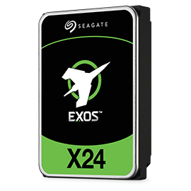 Seagate Exos X24 disque dur 16 To 7200 tr/min 512 Mo 3.5'' Série ATA III