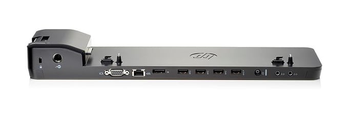 HP UltraSlim Docking Station Station d'accueil Noir