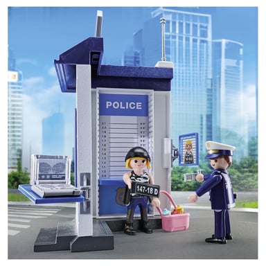 Playmobil 71733 Starter Pack Sala De Policia