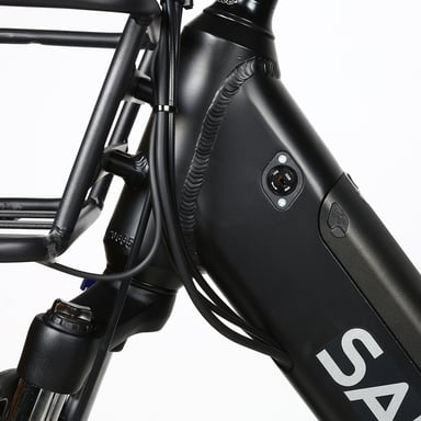 Samebike RS-A01 Plus Bici elettrica Motore da 750 W Batteria da 48 V 14 Ah 26*3.0 pollici Pneumatici Fat Step-thru City Commuter Ebike