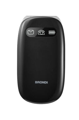 Brondi Amico Comfort 7,11 cm (2.8'') Noir Téléphone d'entrée de gamme
