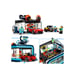 LEGO City 60497 Station de lavage automatique avec véhicules et minifigurines Noir Rouge