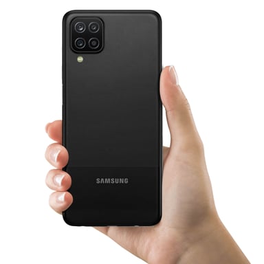 Cache Batterie Samsung Galaxy A12 Façade Arrière Originale Samsung Noir