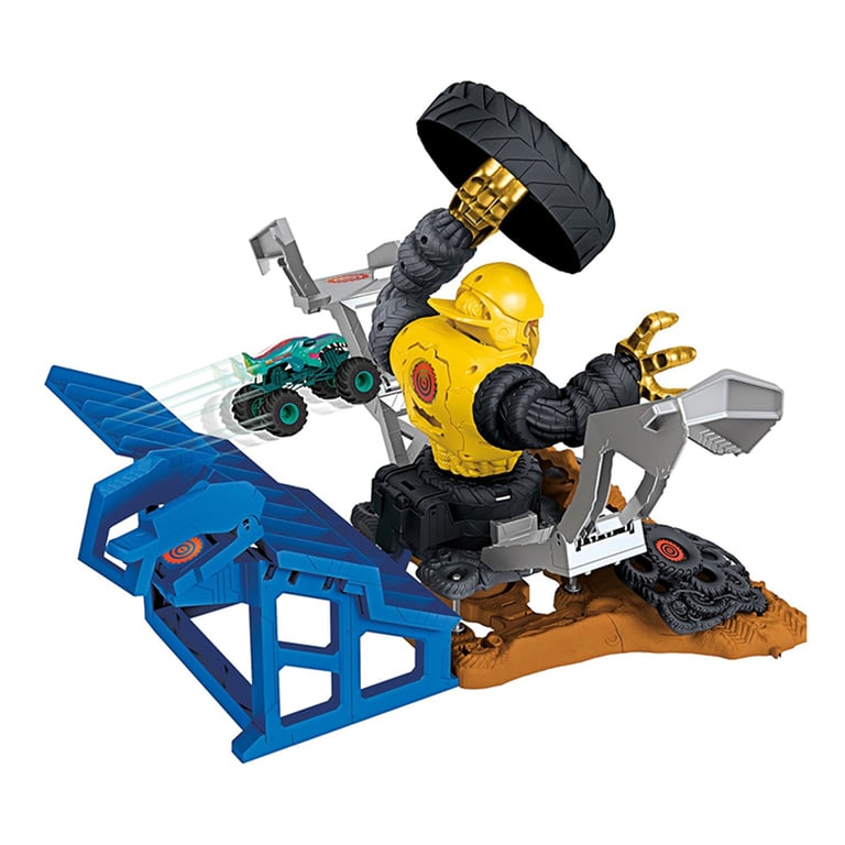 Coffret Combat Mega Wrex Vs Gorzilla Mattel Le Coffret - vue 3