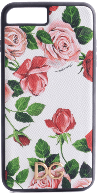 Dolce & Gabbana Coque Roses iPhone 7 Plus - 8 Plus Case