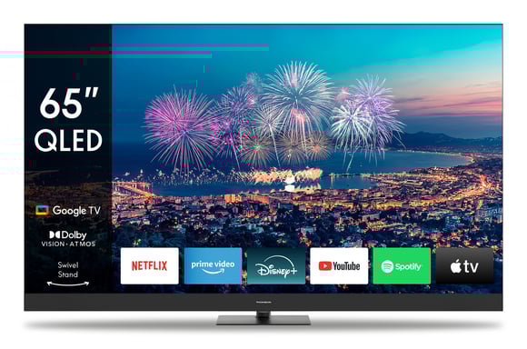 Thomson Q70 Series 165,1 cm (65'') 4K Ultra HD Smart TV Wifi Negro 300 cd / m²