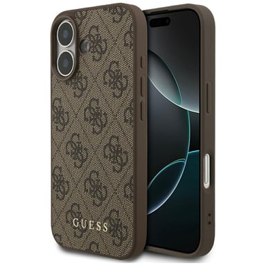 Custodia Guess 4G Classic per iPhone 17 marrone