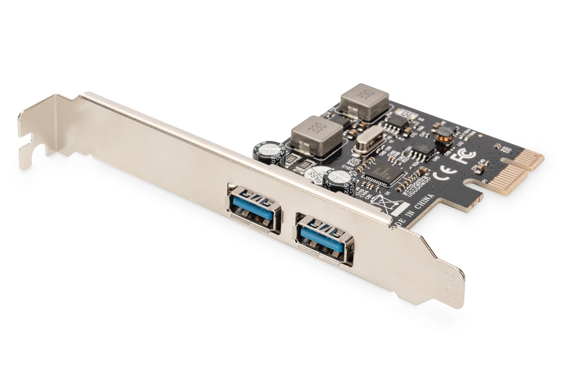 Digitus Carte d'extension PCI Express USB 3.0 2 ports Neuf - vue 2