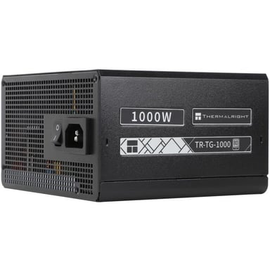 TG1000 - Alimentation PC - 1000 W - 80+ Gold - ATX3.0 - Full modulaire - PCI-E 5.0 Noir