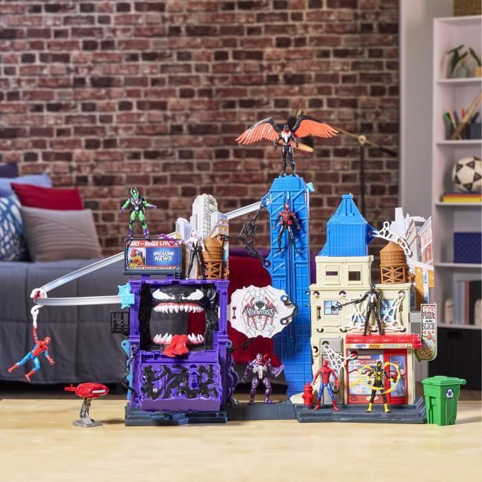 Spiderman La ville des lanceurs de toiles coffret pour enfants Marvel Spider Man VenomVersus dès - vue 3