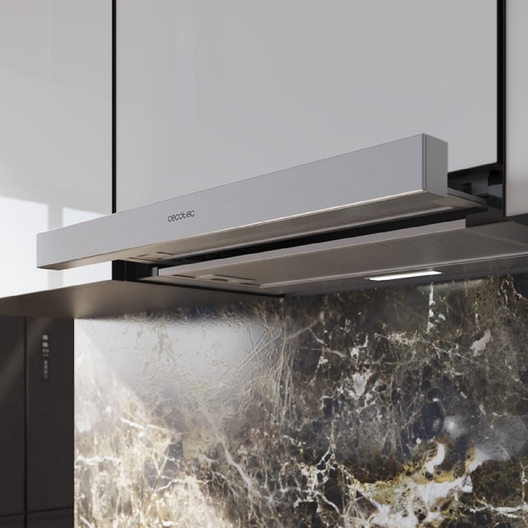 Hotte Aspirante Cecotec Bolero Flux TLM 606500 – 650 m³/h, 165W, Télescopique - vue 4