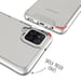Accezz Coque Xtreme Impact pour Samsung Galaxy A12 - Transparent