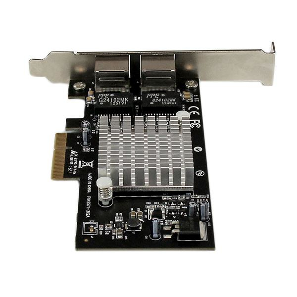 StarTech.com Carte Réseau PCI Express 2 Ports Gigabit Ethernet 101001000 avec Chipset Intel i350 Neuf - vue 2