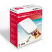AGFA PHOTO Mini P.2 - Imprimante Portable Zink pour Photos Instantanées, Format 5x7,6 cm, Connexion Bluetooth, Compatible iOS/Android, 10 Feuilles Zink Incluses - Blanc